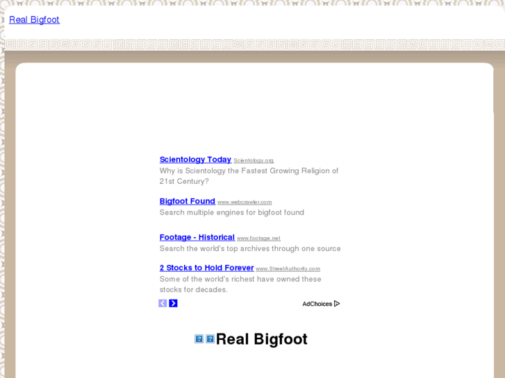 www.realbigfoot.com