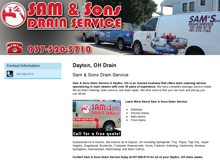 www.samandsonsdrainservice.com