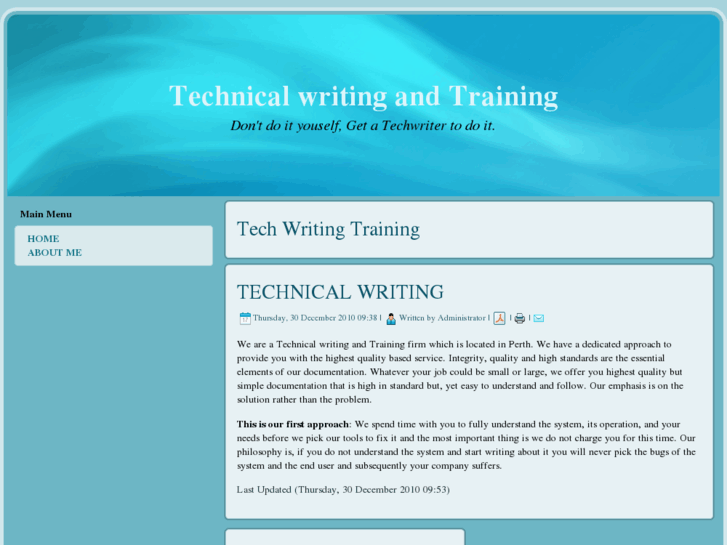 www.techwritingtraining.net
