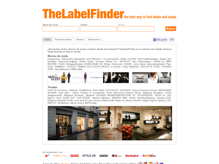 www.thelabelfinder.es