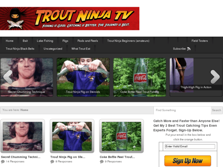 www.troutninjatv.com