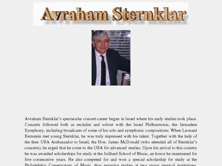 www.avrahamsternklar.com