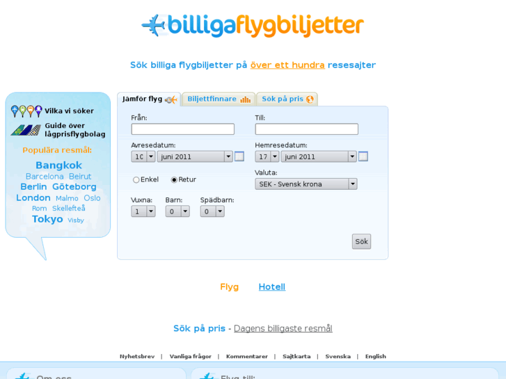 www.billigaflygbiljetter.se