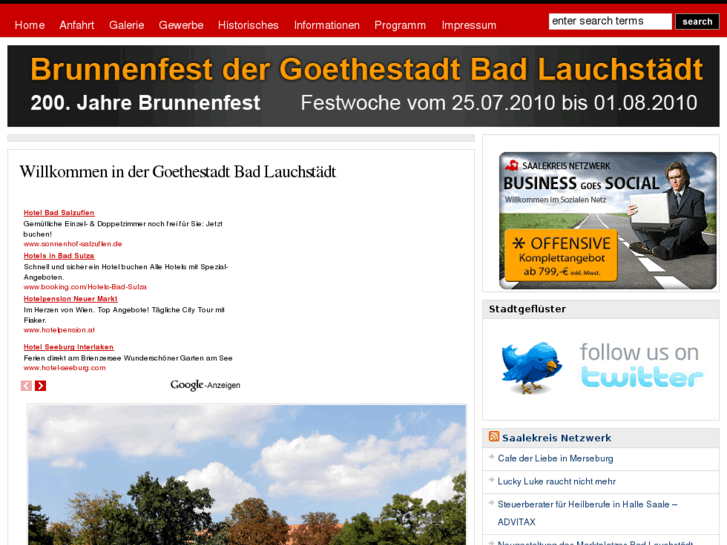 www.brunnenfest-bad-lauchstaedt.de