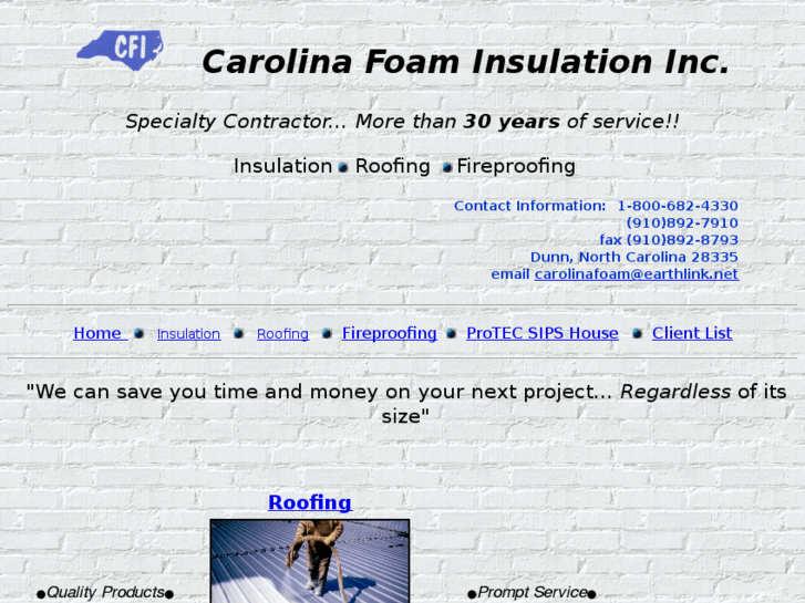 www.carolinafoam.com