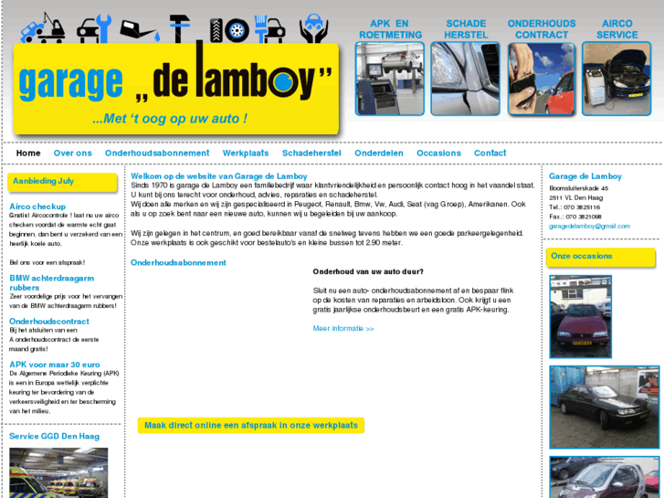 www.garagedelamboy.nl