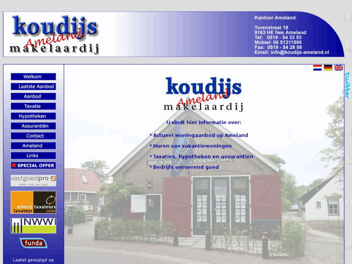 www.koudijs-ameland.nl