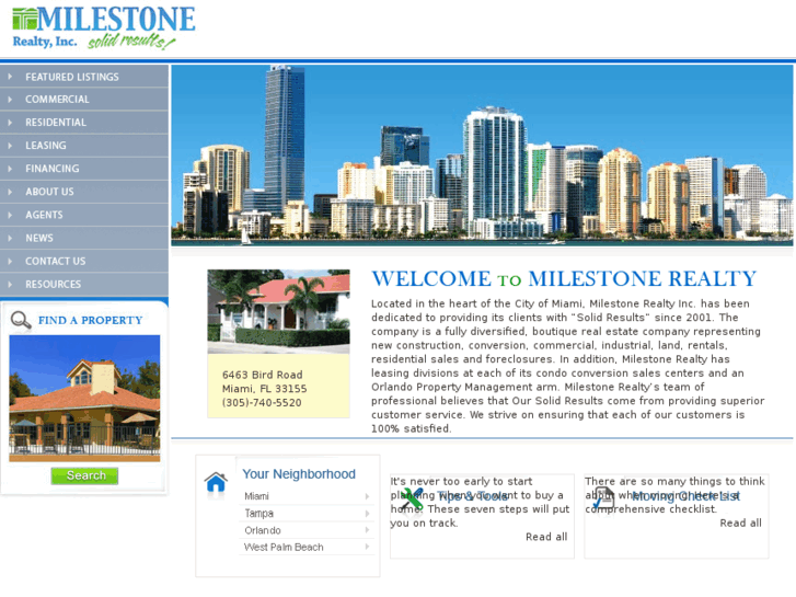 www.milestonerealtors.com