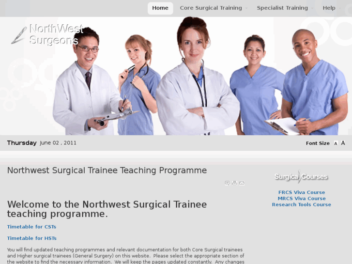 www.northwestsurgeons.org.uk