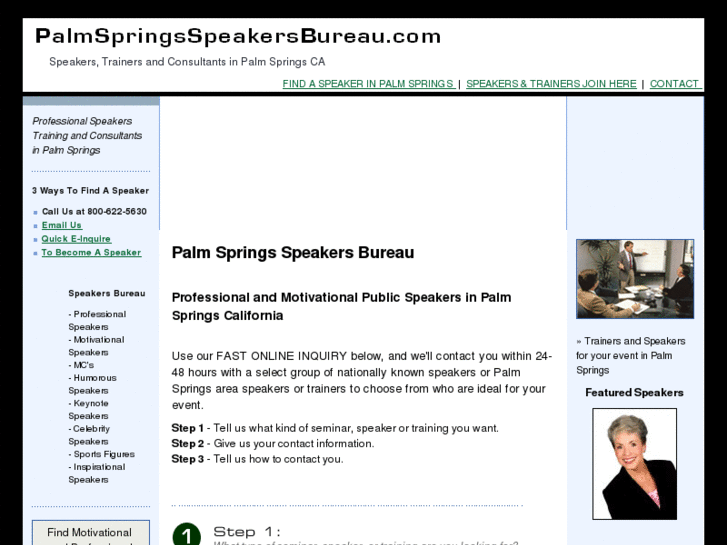 www.palmspringsspeakersbureau.com