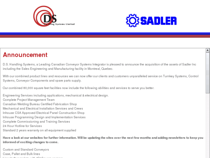 www.sadler-conveyor.com