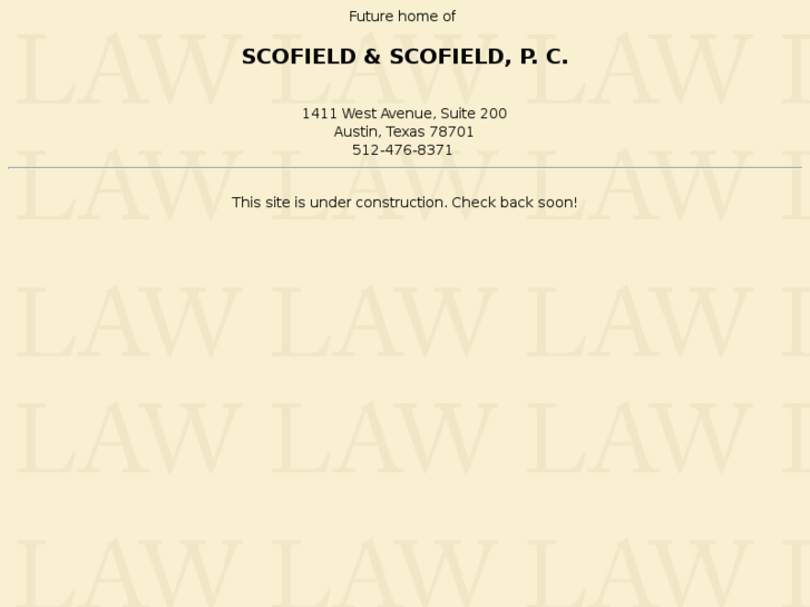 www.scofieldlawfirm.com