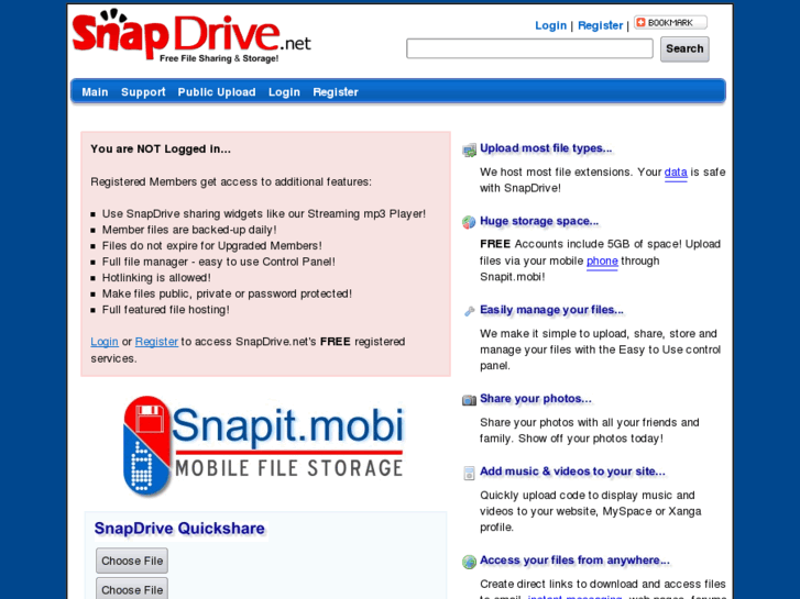 www.snapdrive.net