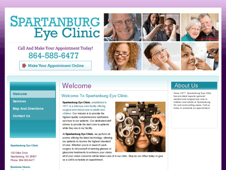 www.spartanburgeyeclinic.com