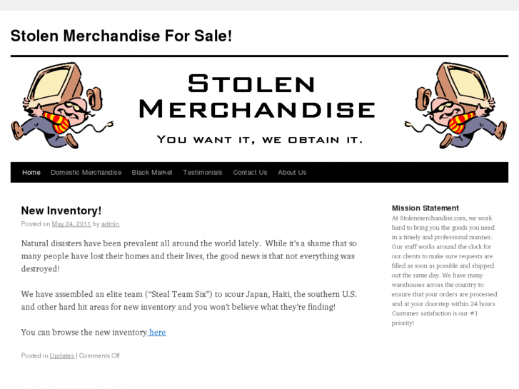 www.stolenmerchandise.com