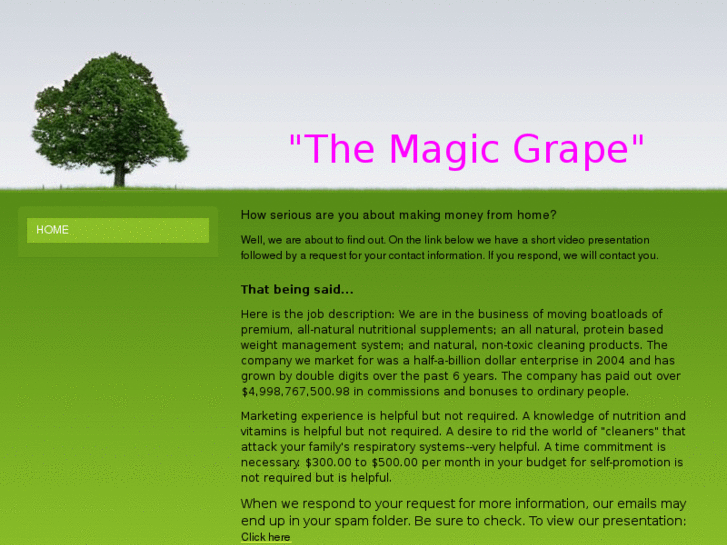 www.themagicgrape.com