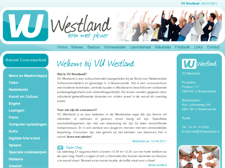 www.vuwestland.nl