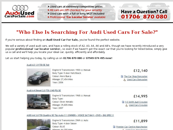 www.audiusedcarsforsale.com