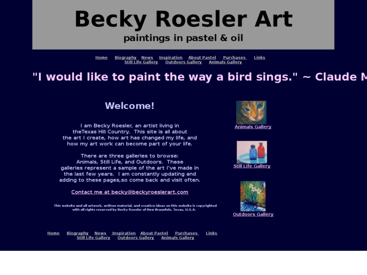 www.beckyroeslerart.com