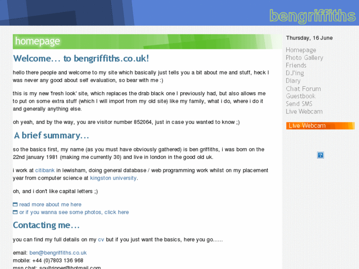 www.bengriffiths.co.uk