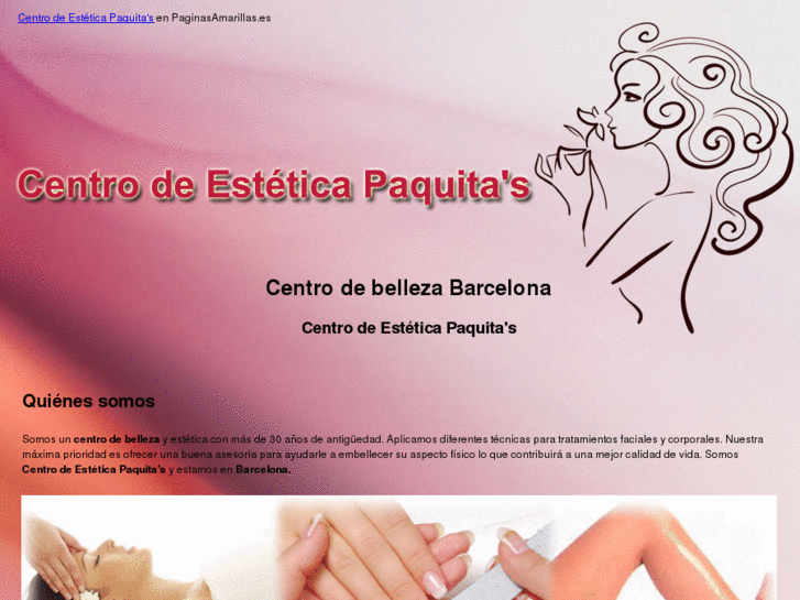 www.centroesteticapaquitas.es