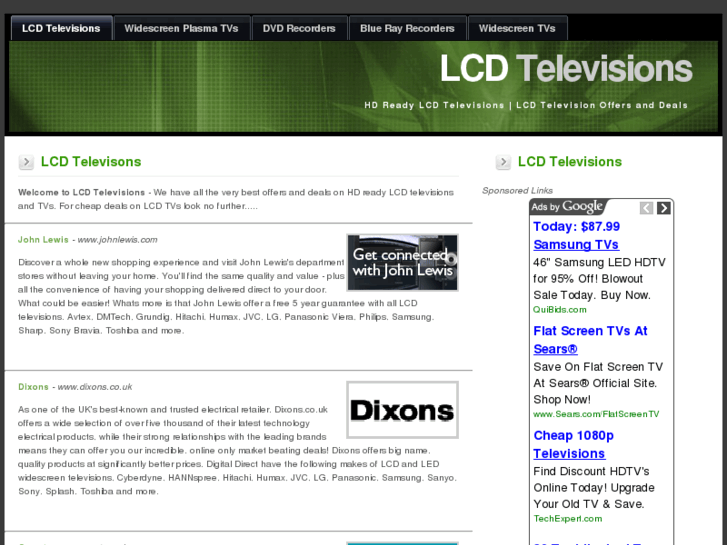 www.lcd-televisions.co.uk