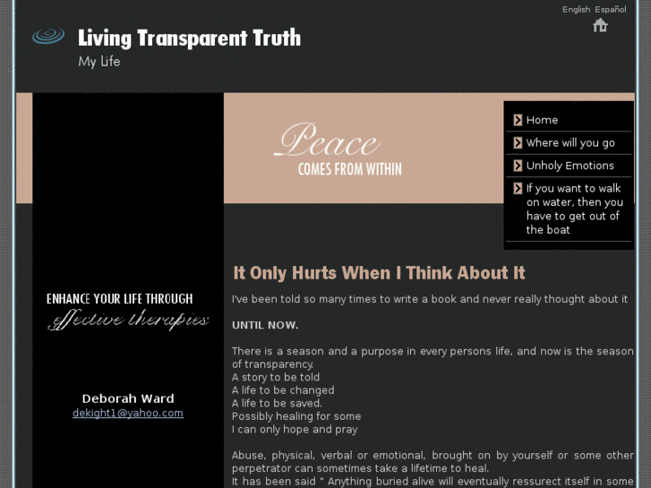 www.livingtransparenttruth.com