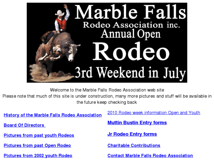 www.marblefallsrodeo.org