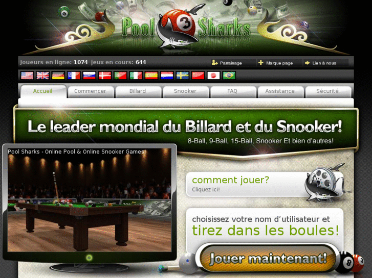 www.poolsharks.fr