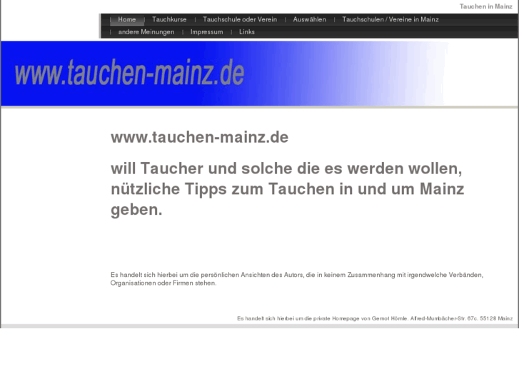 www.tauchen-mainz.de