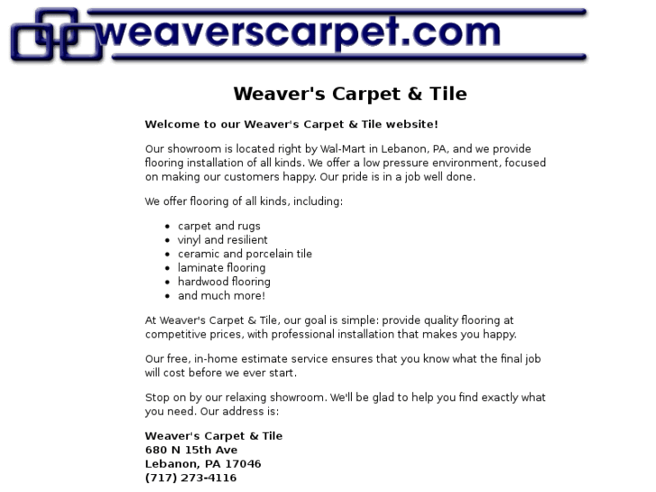 www.weaverscarpet.com