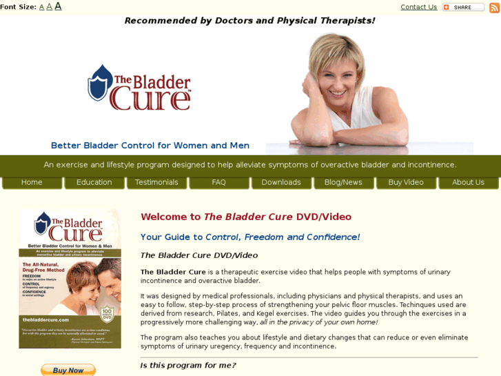 www.bladdercure.com