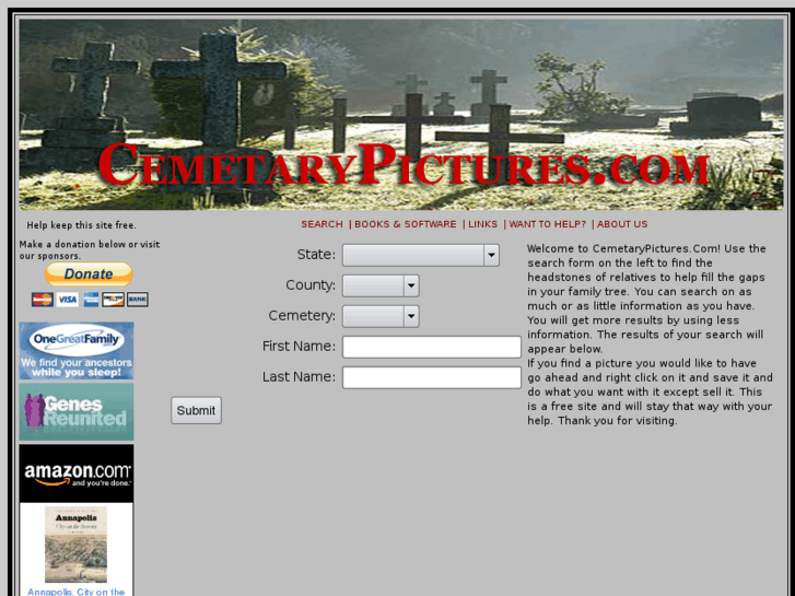 www.cemetarypictures.com