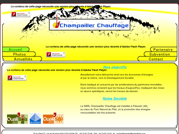 www.champaillerchauffage.com