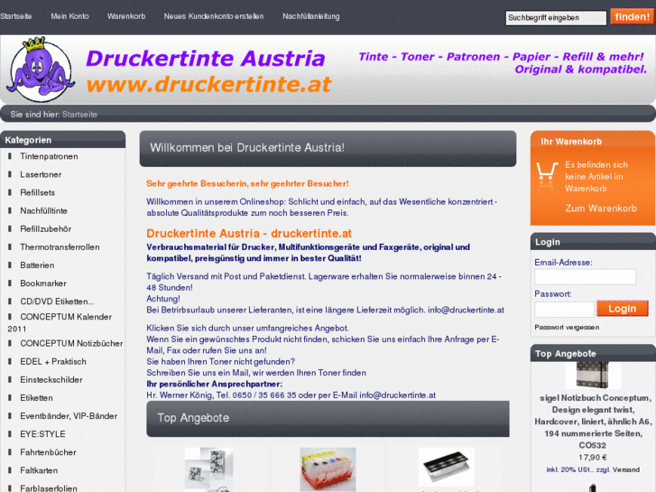 www.druckertinte.at