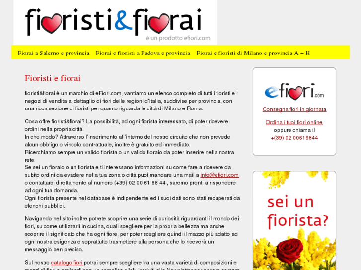 www.fioristiefiorai.com