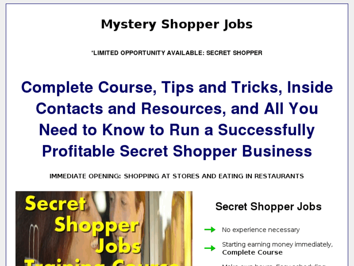 www.mysteryshopperjobsite.com