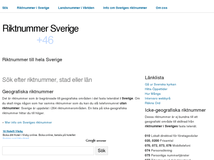 www.riktnummersverige.se