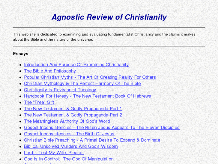 www.agnosticreview.com