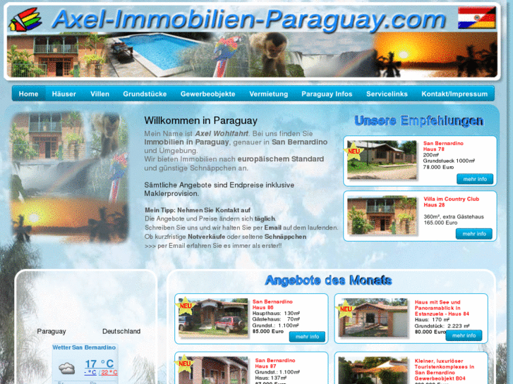 www.axel-immobilien-paraguay.com