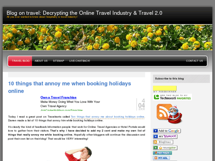 www.blogontravel.com