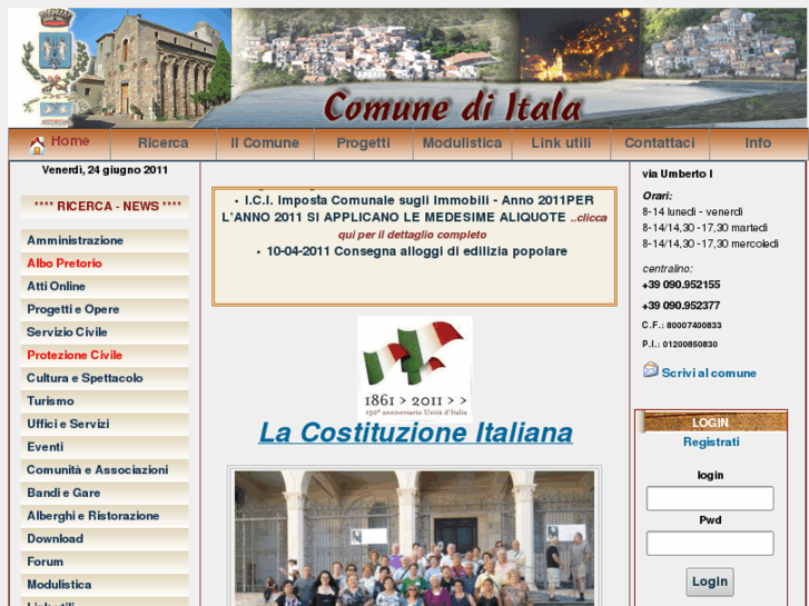 www.comuneitala.it