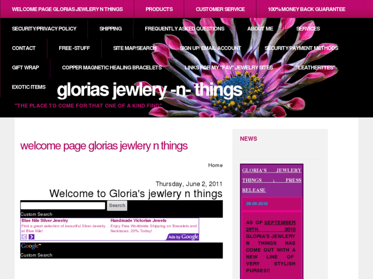 www.gloriasjewlerynthings.com