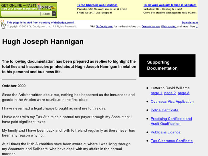 www.hughjosephhannigan.com