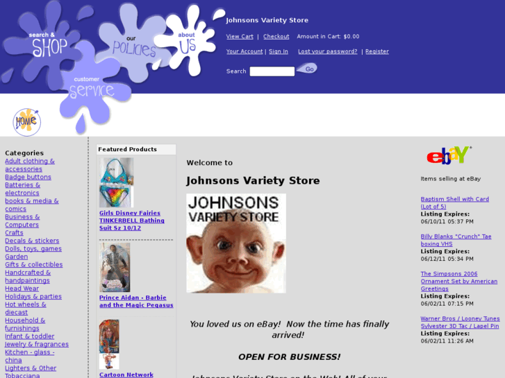 www.johnsonsvarietystore.com