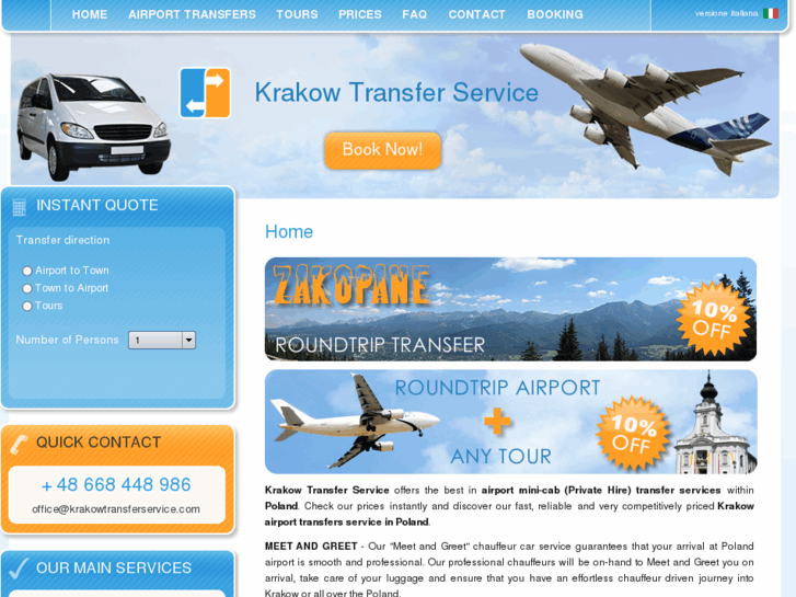 www.krakowtransferservice.com