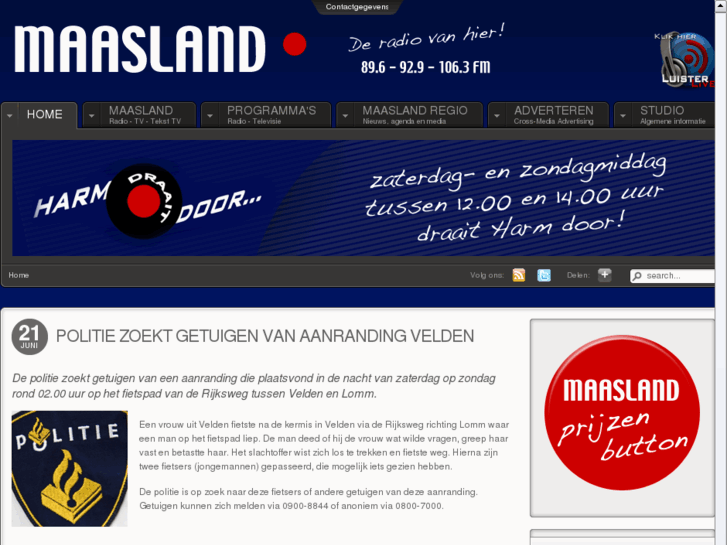 www.maaslandradio.nl