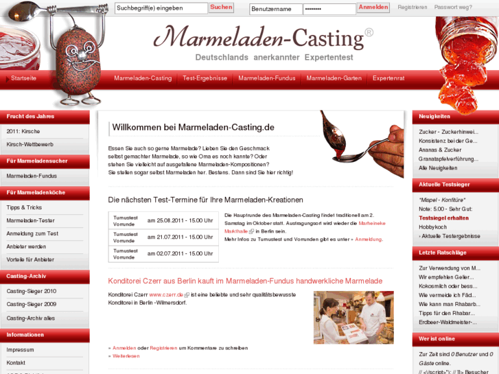 www.marmeladen-casting.de