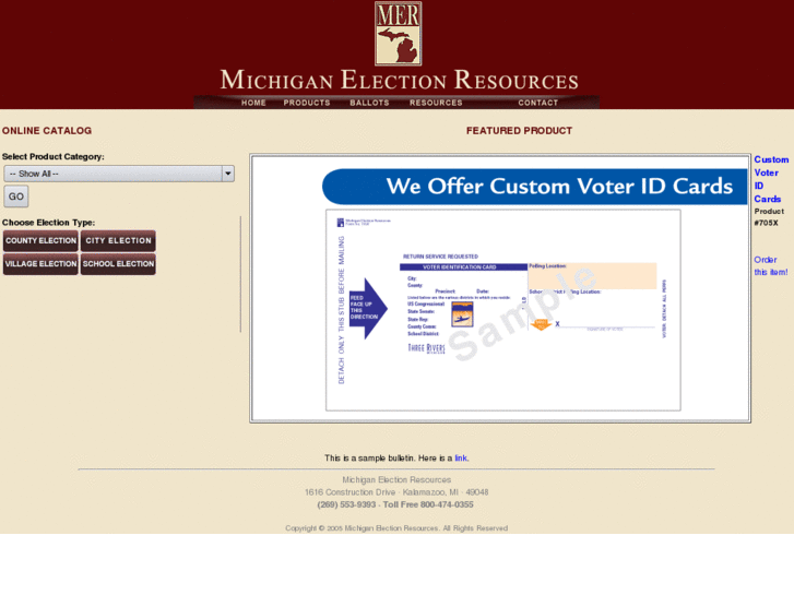 www.michiganelectionresources.com