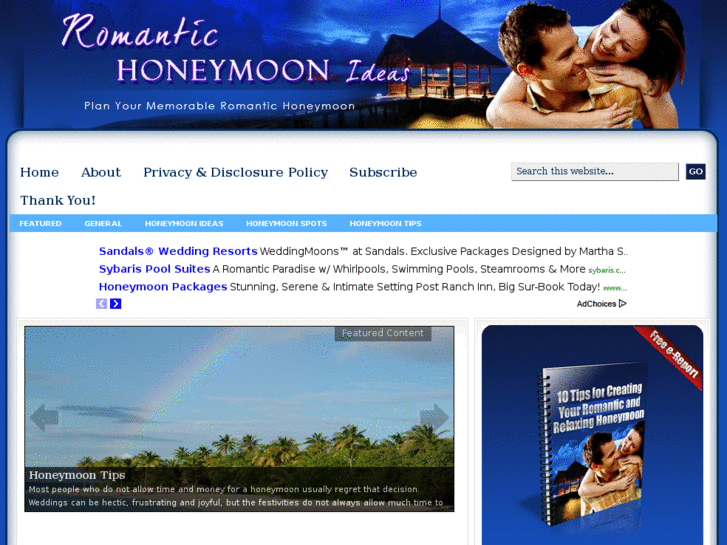 www.romantichoneymoonideas.com